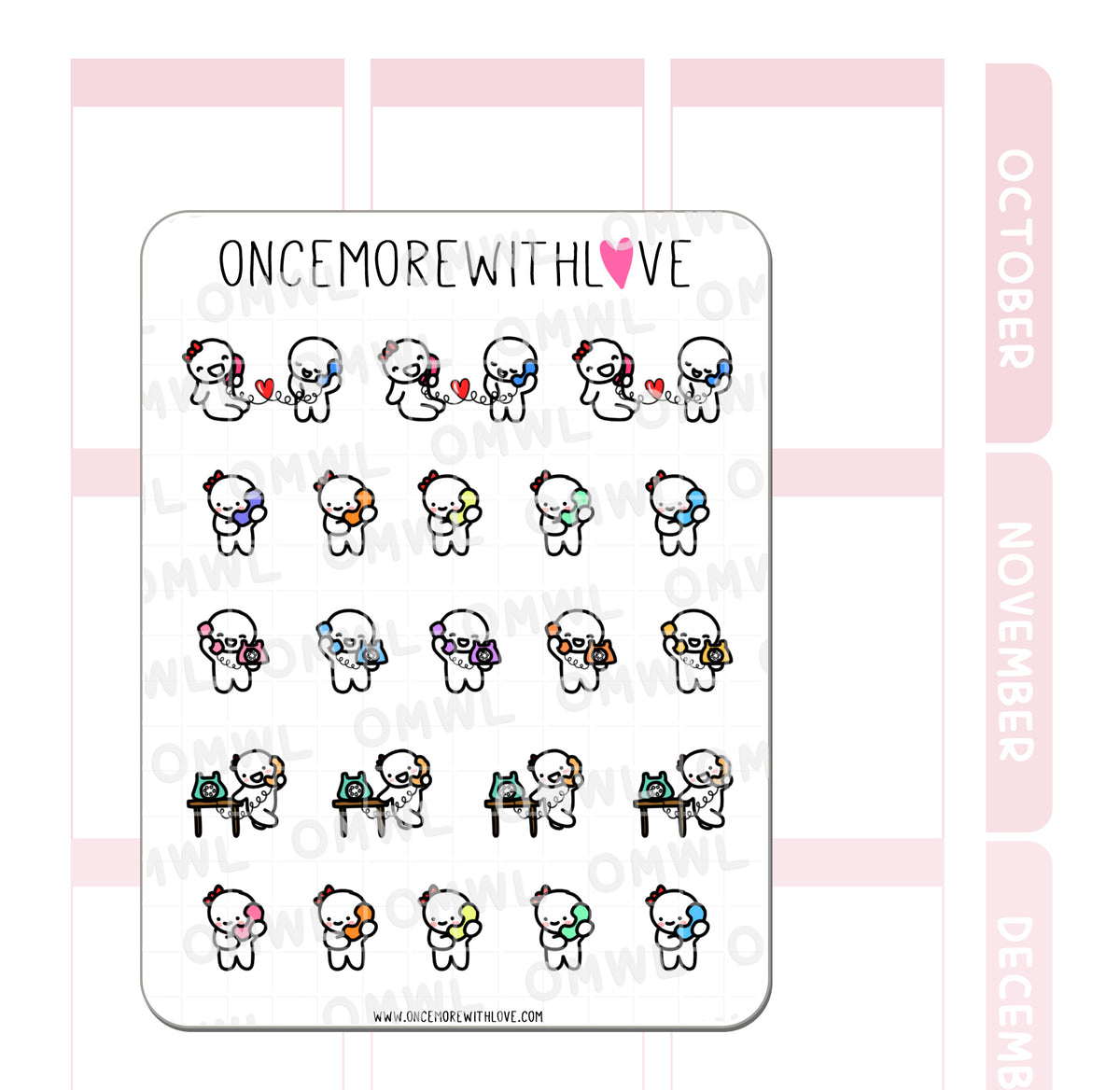 M161 Ring Ring Phone Call Time OnceMoreWithLove